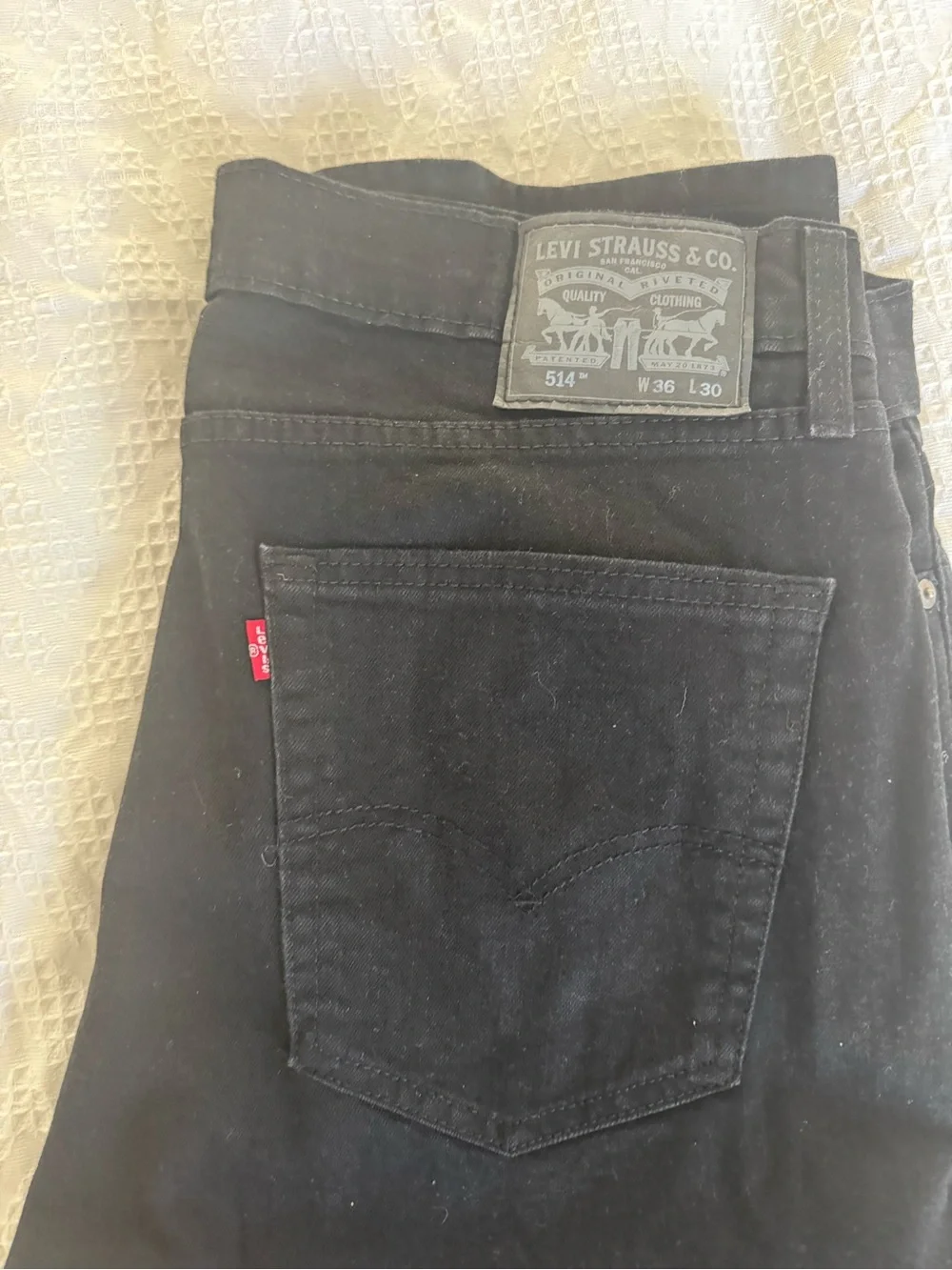 Levi's men Black Jeans - Classic Fit